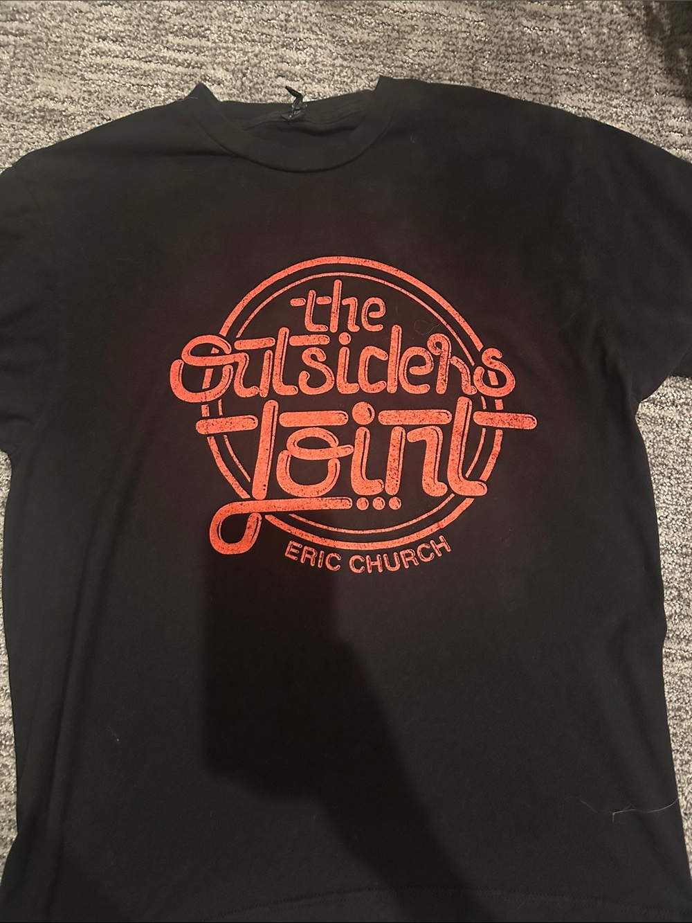 Eric Church 'The Outsiders' Logo Concert T-Shirt 2015